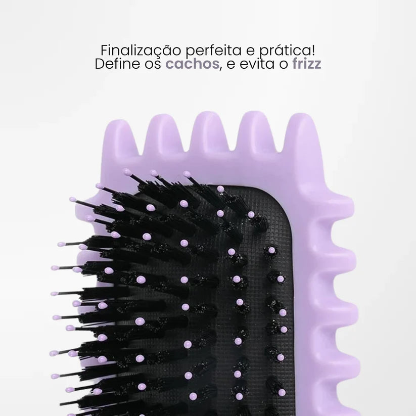 Escova Finalizadora de Cachos: Definição Rápida e Zero Frizz