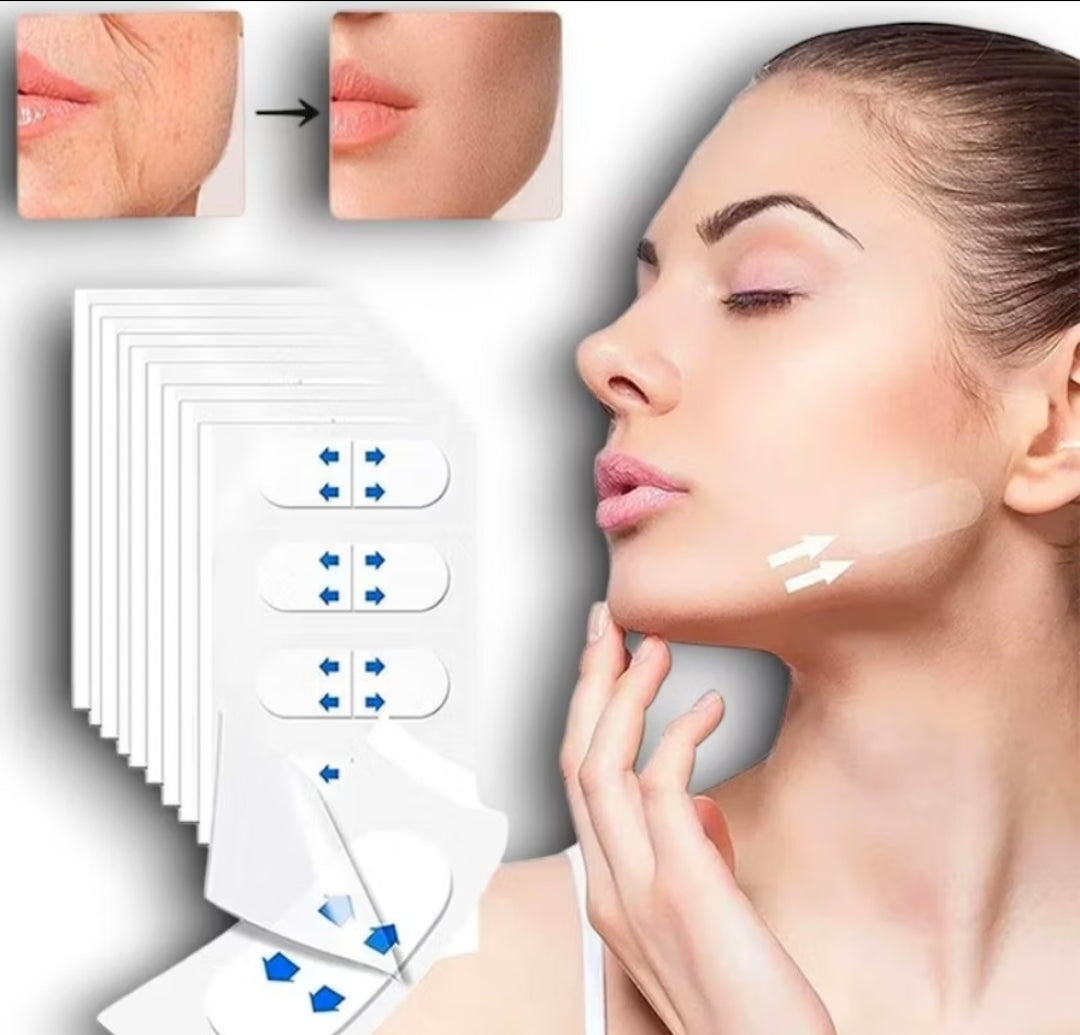 Belle Lift® - Adesivo Lifting Antirrugas e Contra Flacidez (Pague 20 Leve 40)